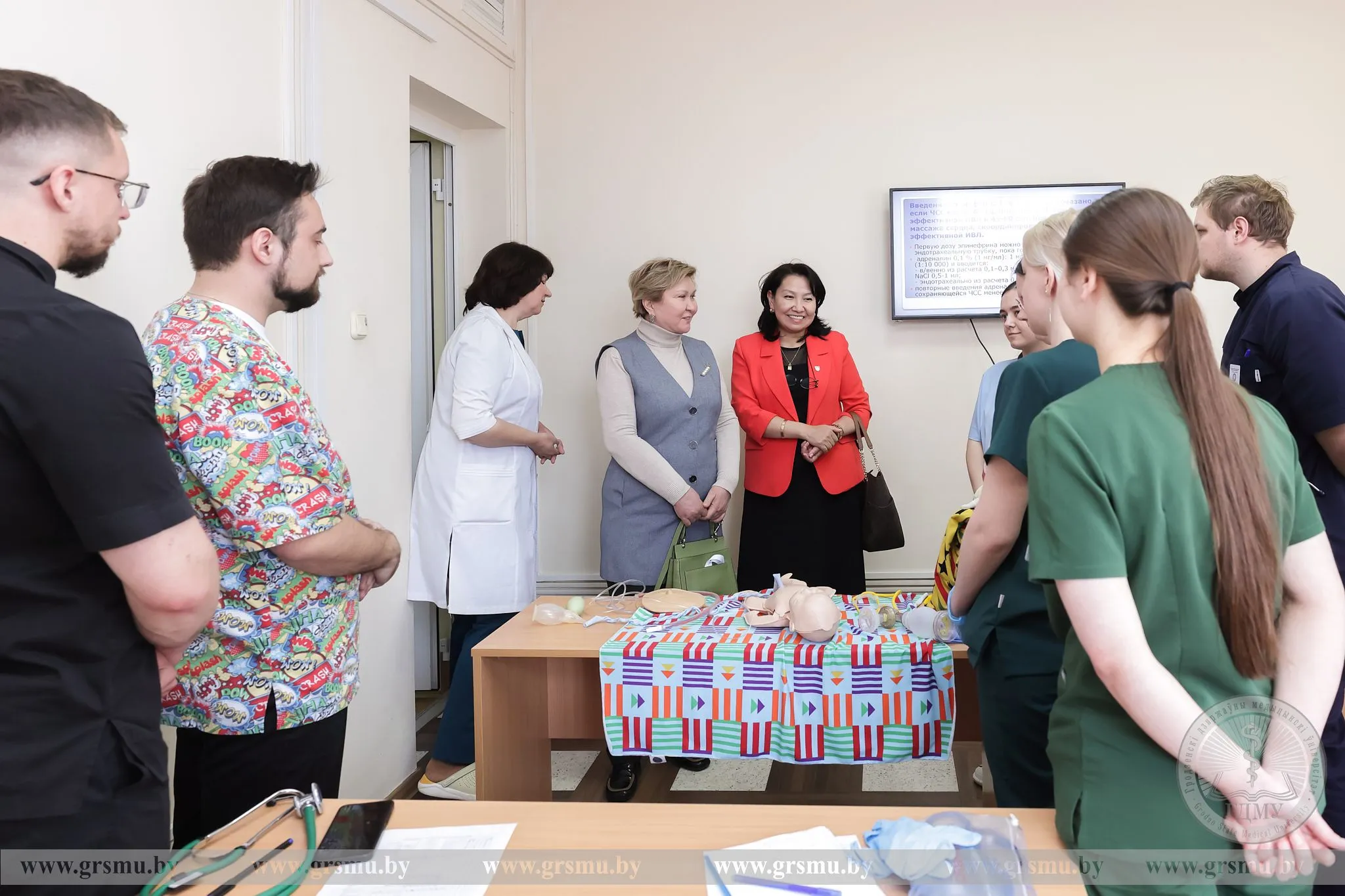 Работа внешних экспертов IAAR в ГрГМУ