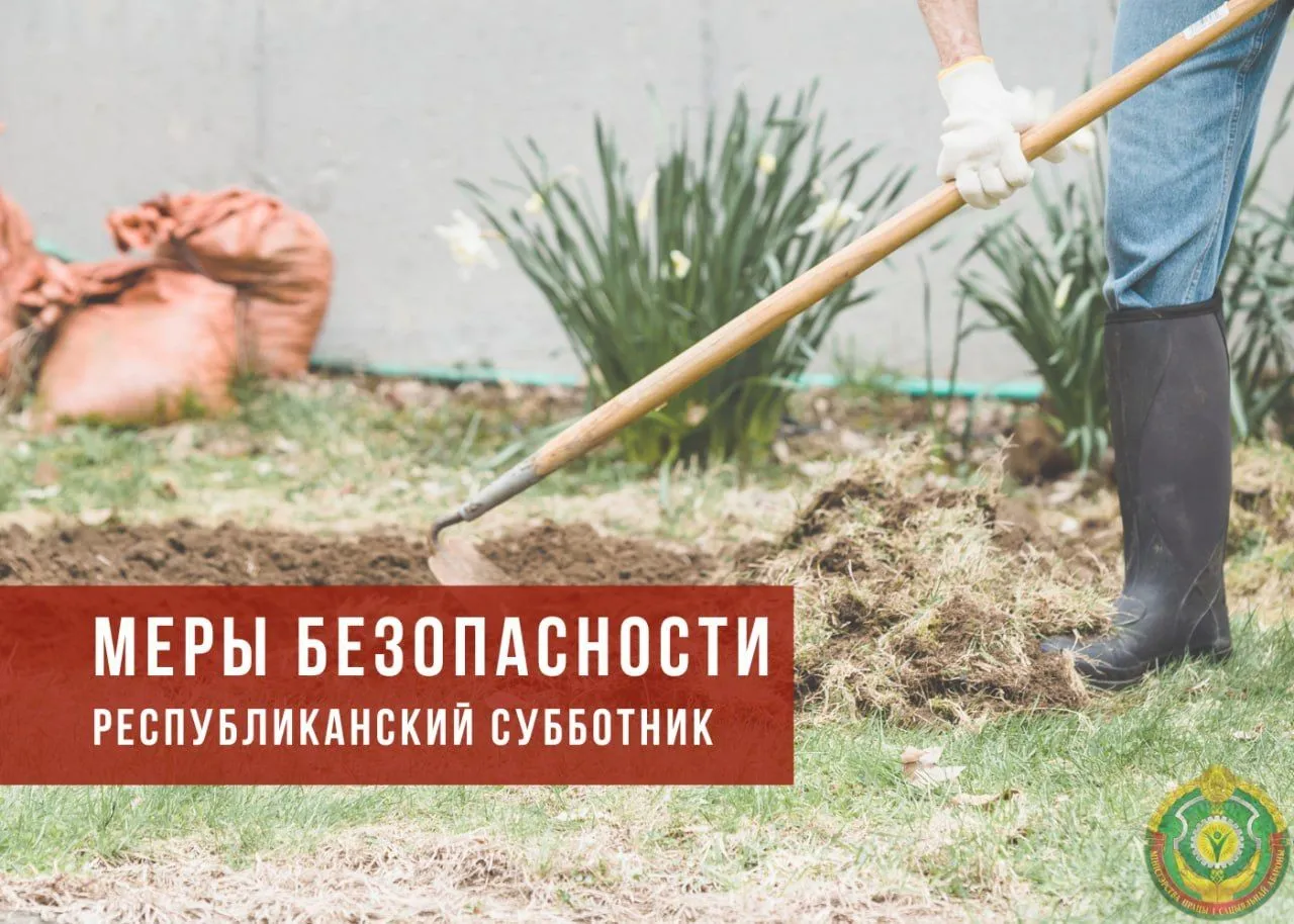 18 апреля в Беларуси пройдет республиканский субботник. Памятка о мерах безопасности