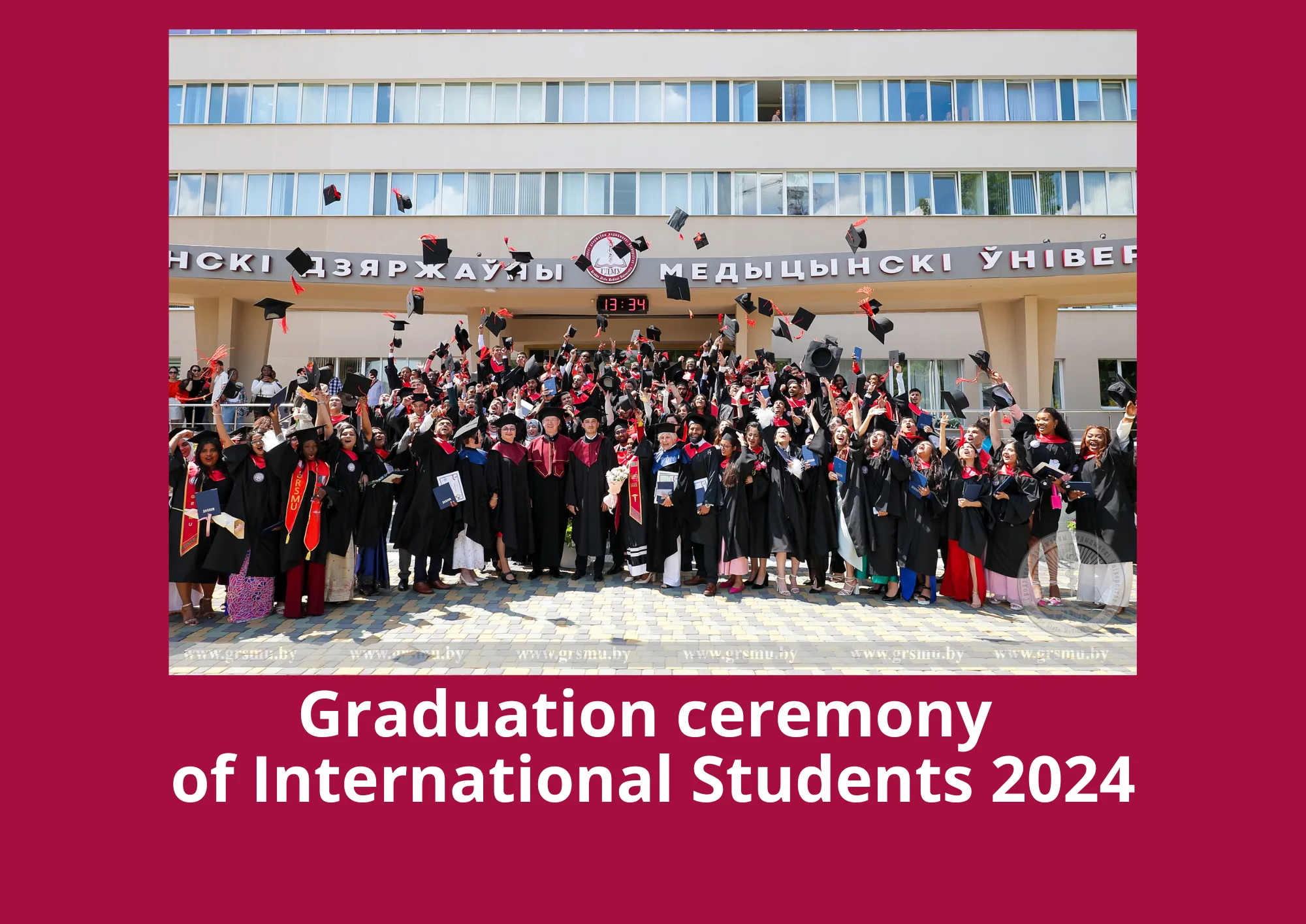 Graduation ceremony of International Students 2024