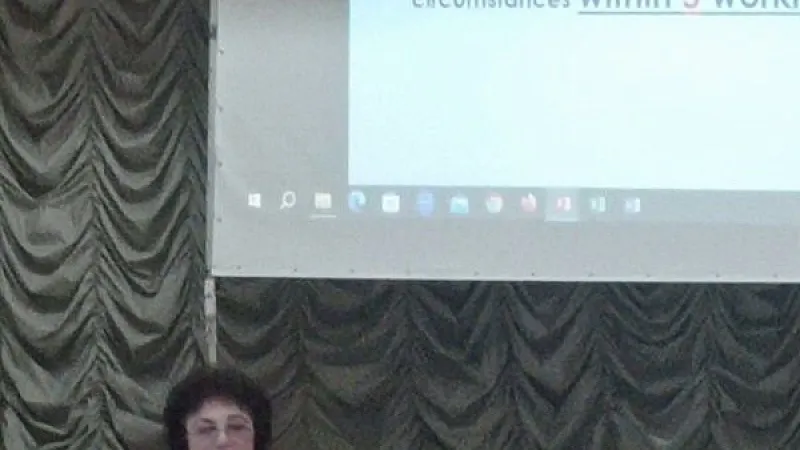 Собрание студентов ФИУ с представителями правоохранительных органов по вопросам профилактики правонарушений и преступлений в молодежной среде