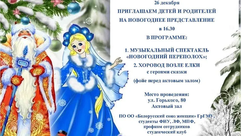 Музыкальный спектакль "Новогодний переполох"