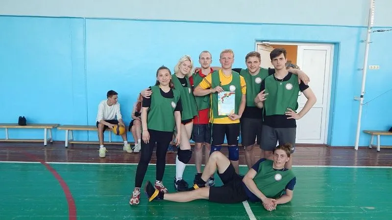 Команда общежития №5 победитель