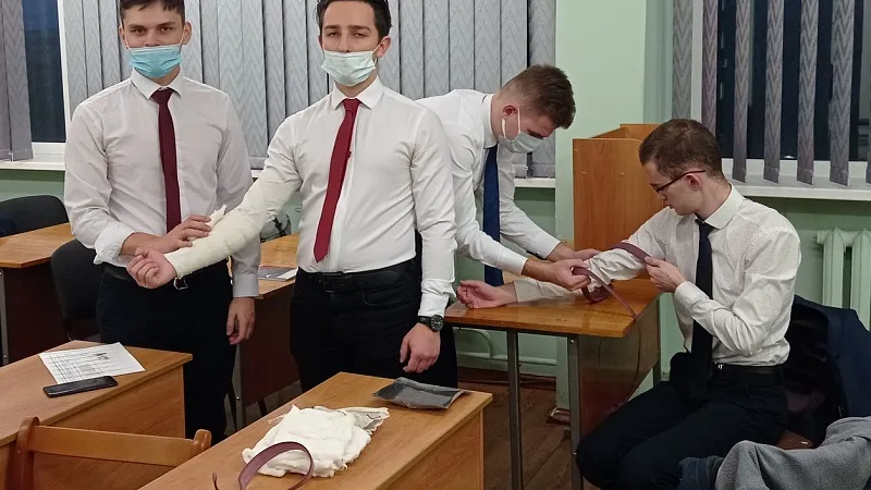 Практическое занятие по специальной военной подготовке