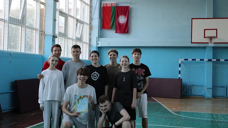 Победители спортландии команда Гуринята