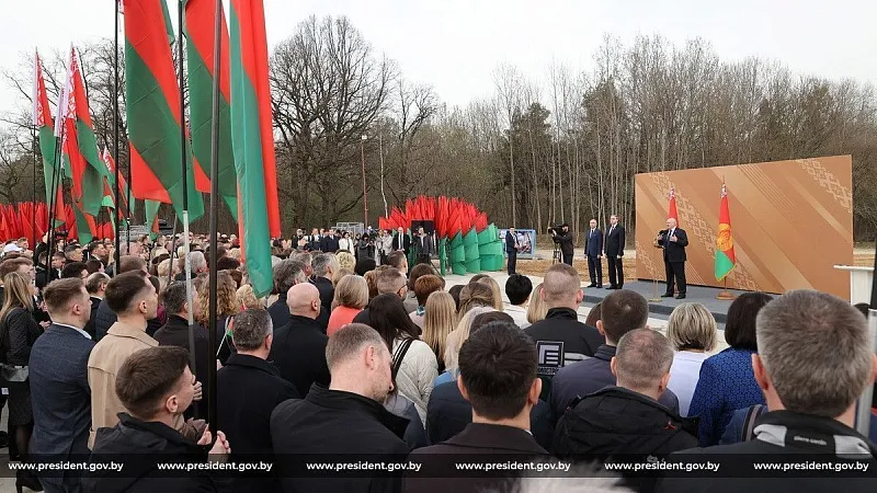 Александр Лукашенко посетил с рабочей поездкой Гродно