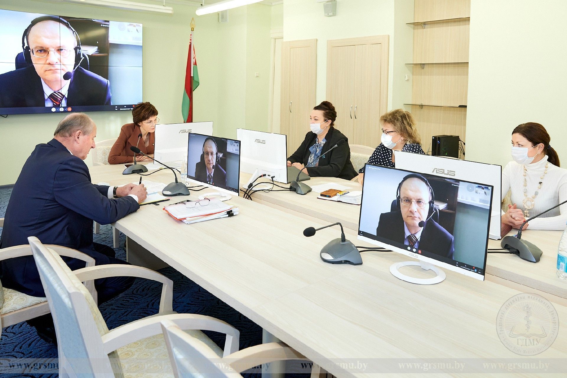 Состоялась плановая периодическая оценка системы менеджмента качества ГрГМУ