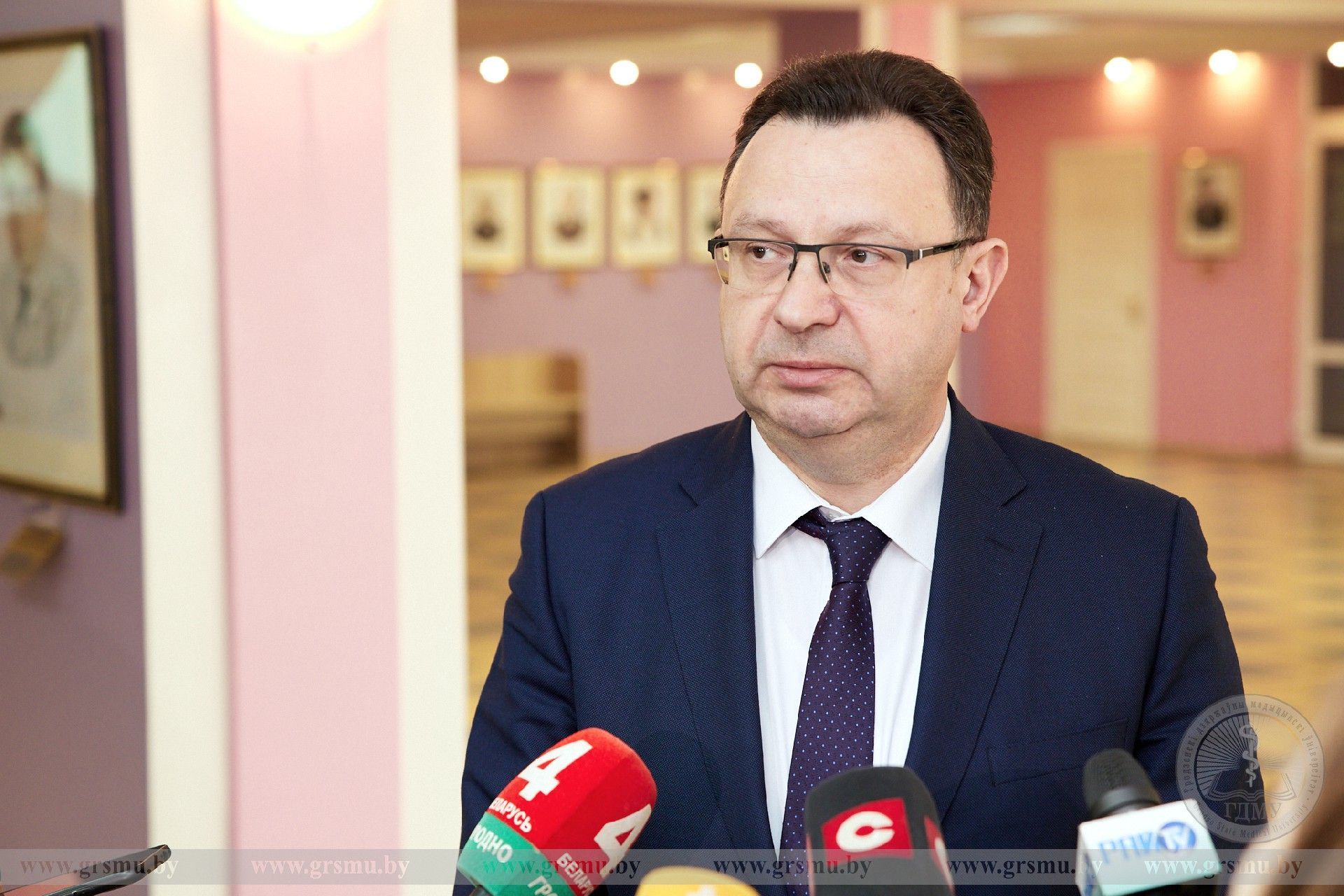Размеркаванне выпускнікоў адбылося ў ГрДМУ