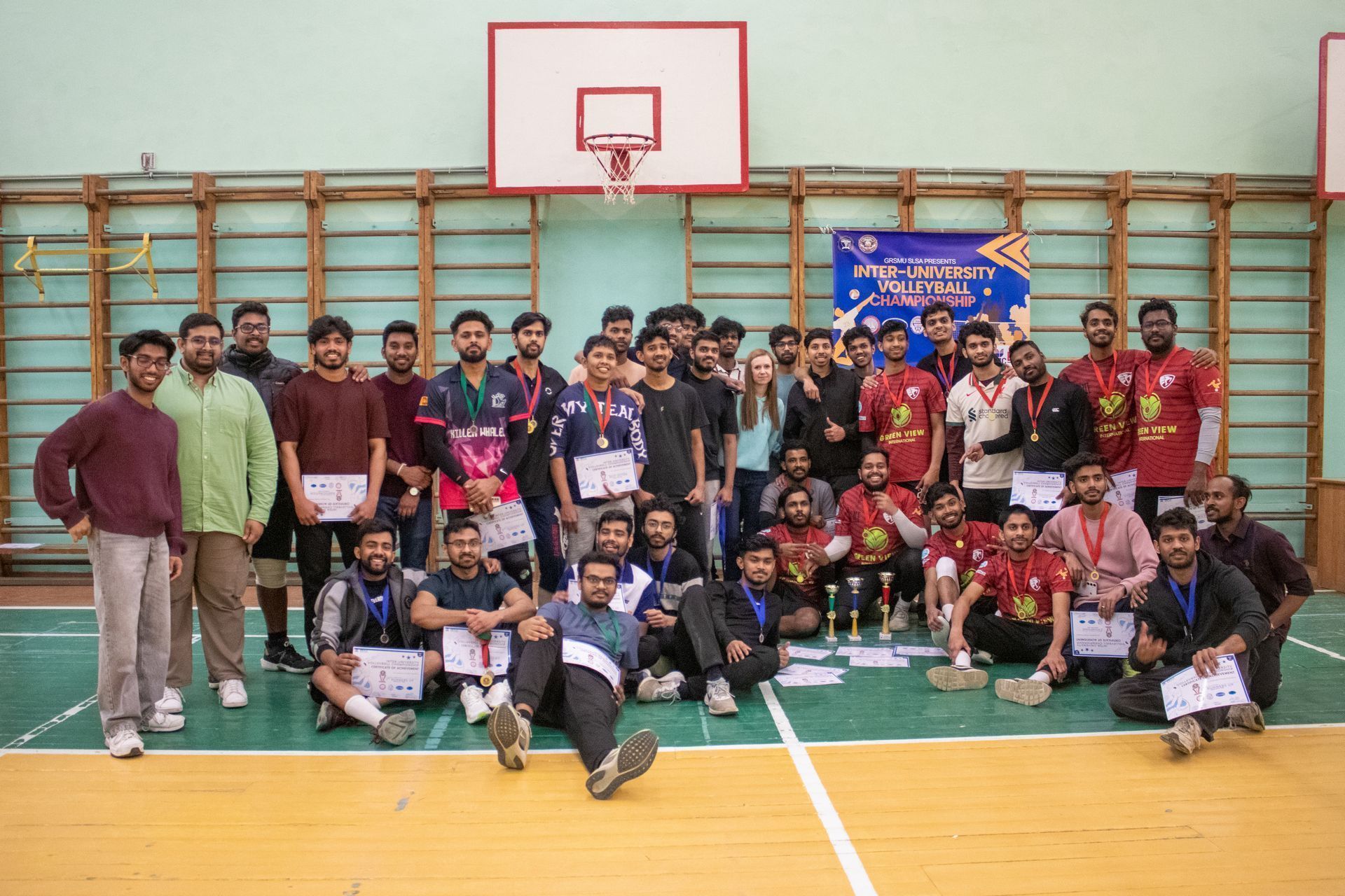 Interuniversity Volleyball Tournament among International Students of Medical Universities of the Republic of Belarus