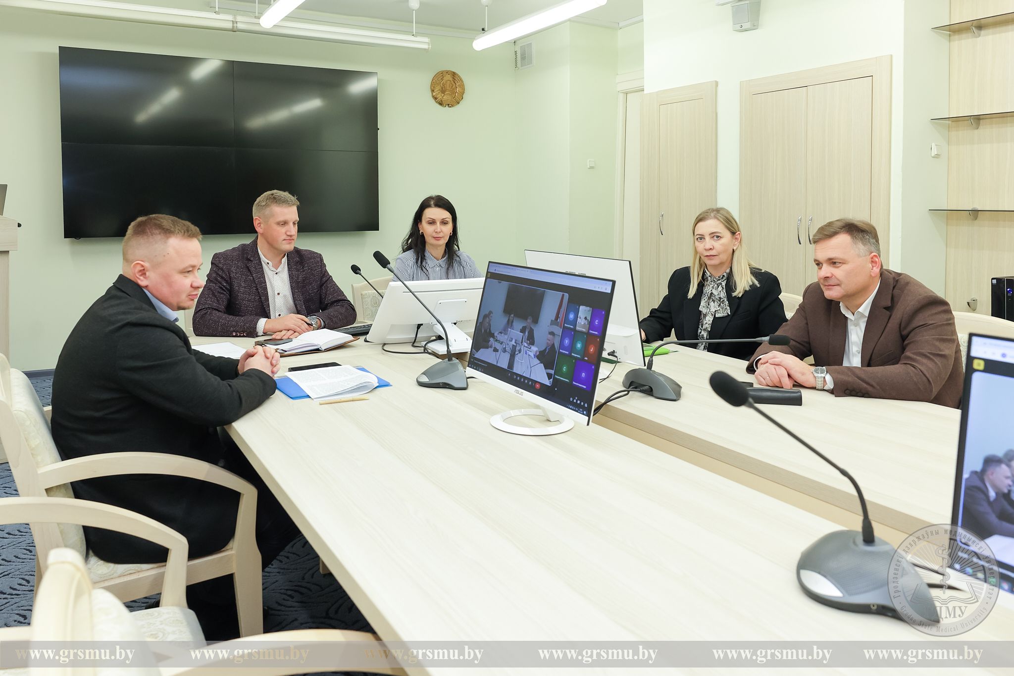 Все о поступлении и учебе. В ГрГМУ прошла профориентационная встреча с выпускниками медицинских колледжей