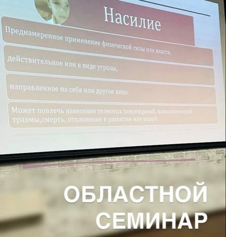 Областной семинар «Актуальные вопросы оказания психологической и наркологической помощи»