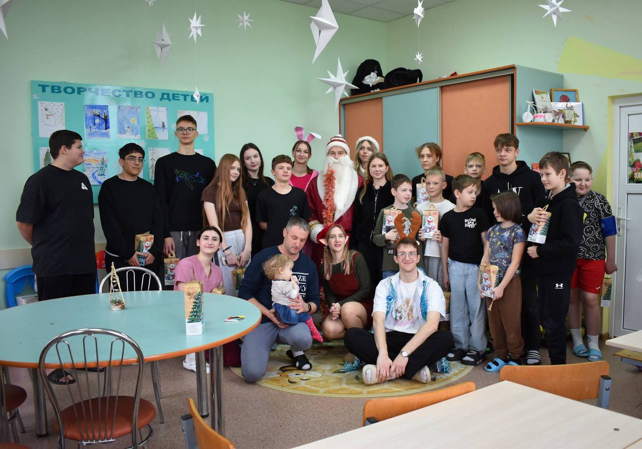 Утренник с играми и конкурсами в детской больнице