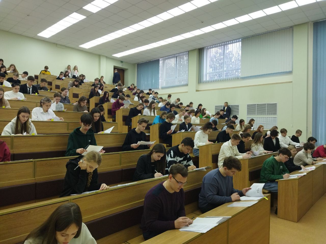 В ГрГМУ проходит заключительный этап университетской олимпиады
