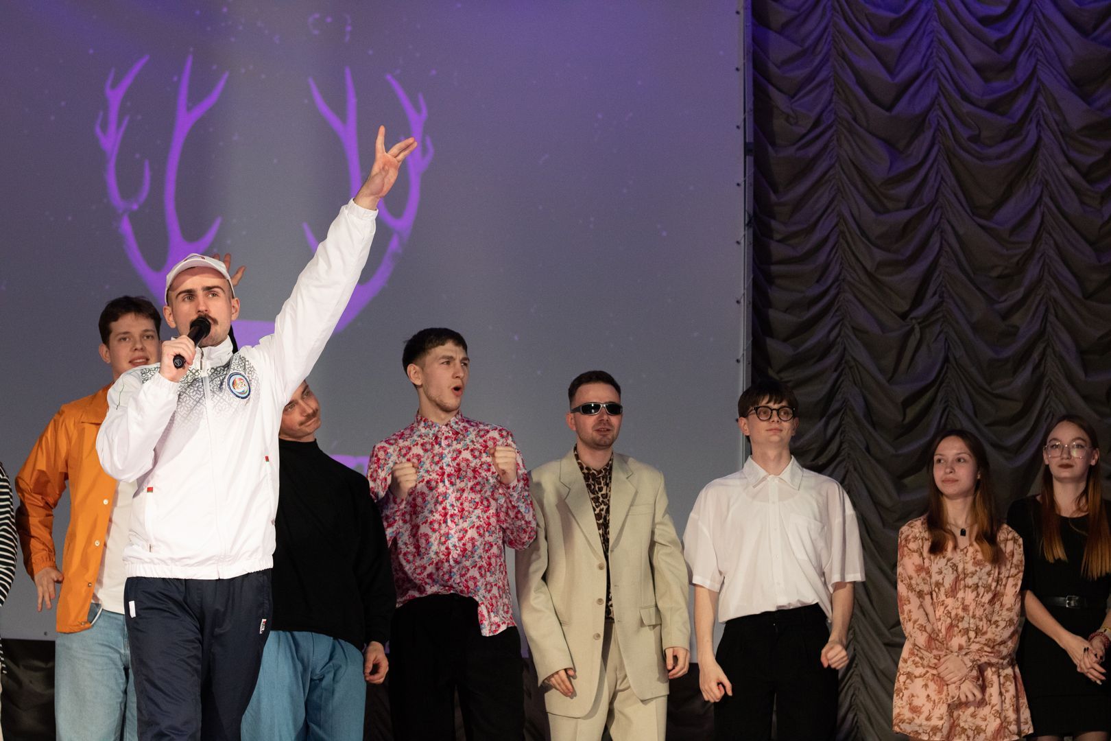 В ГрГМУ прошел яркий концерт команды «Олени Губерта»