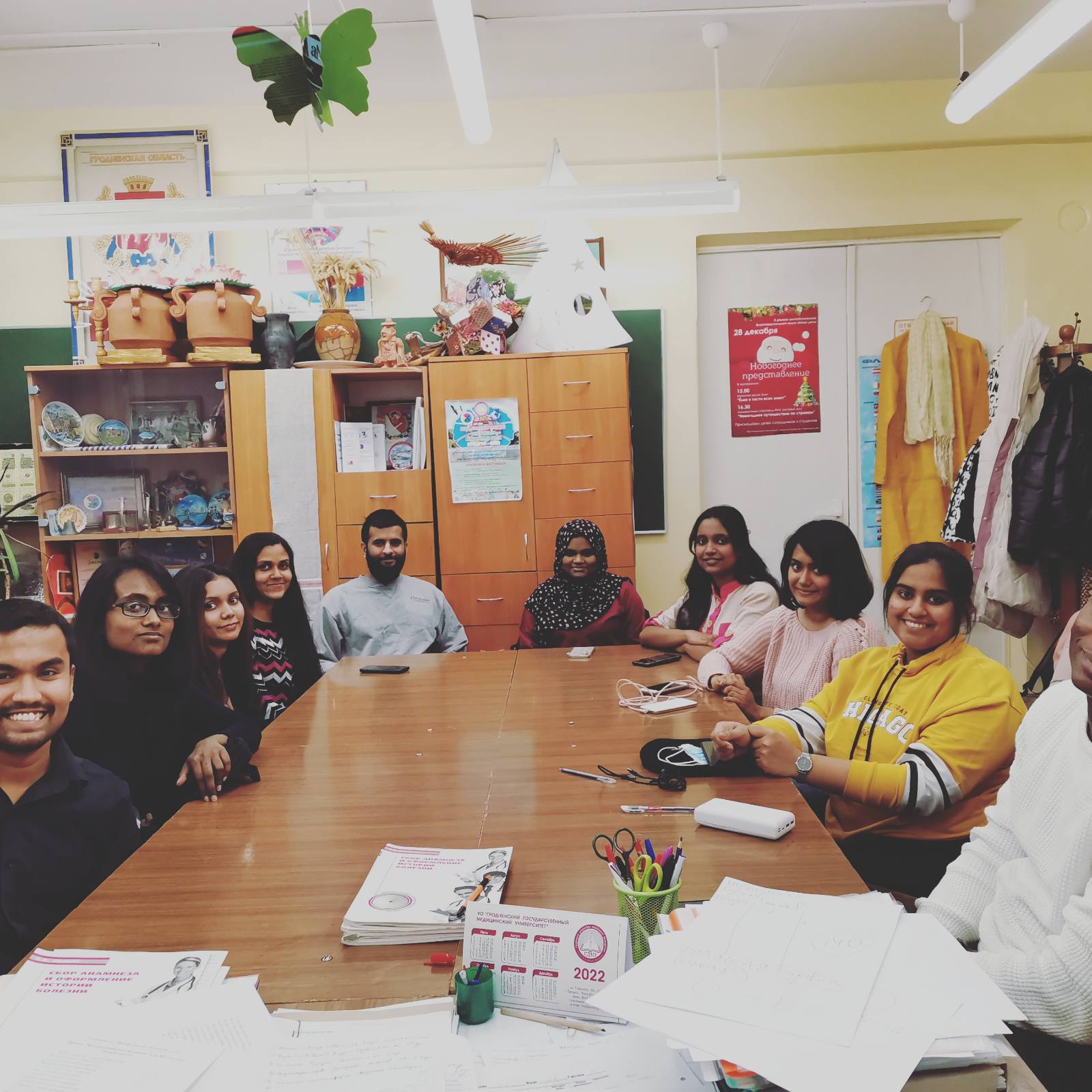 Meeting of leaders of students’ unions of the Faculty