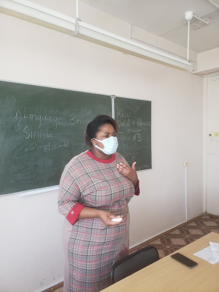 Опыт преподавания в магистратуре на английском языке