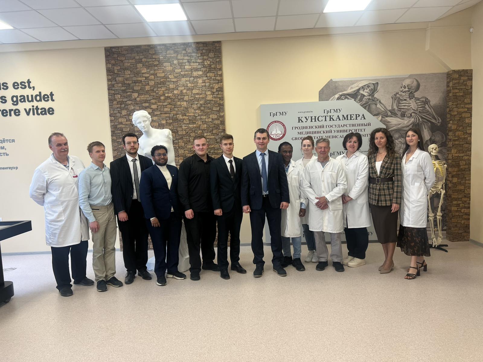 Республиканская научно-практическая конференция «Весенние анатомические чтения», посвященная женщинам-анатомам ГрГМУ