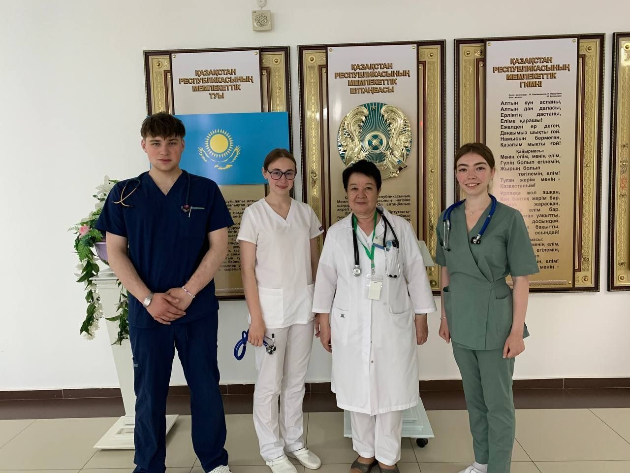 Студенты педиатрического факультета прошли производственную практику в  г. Нурсултан, Казахстан 