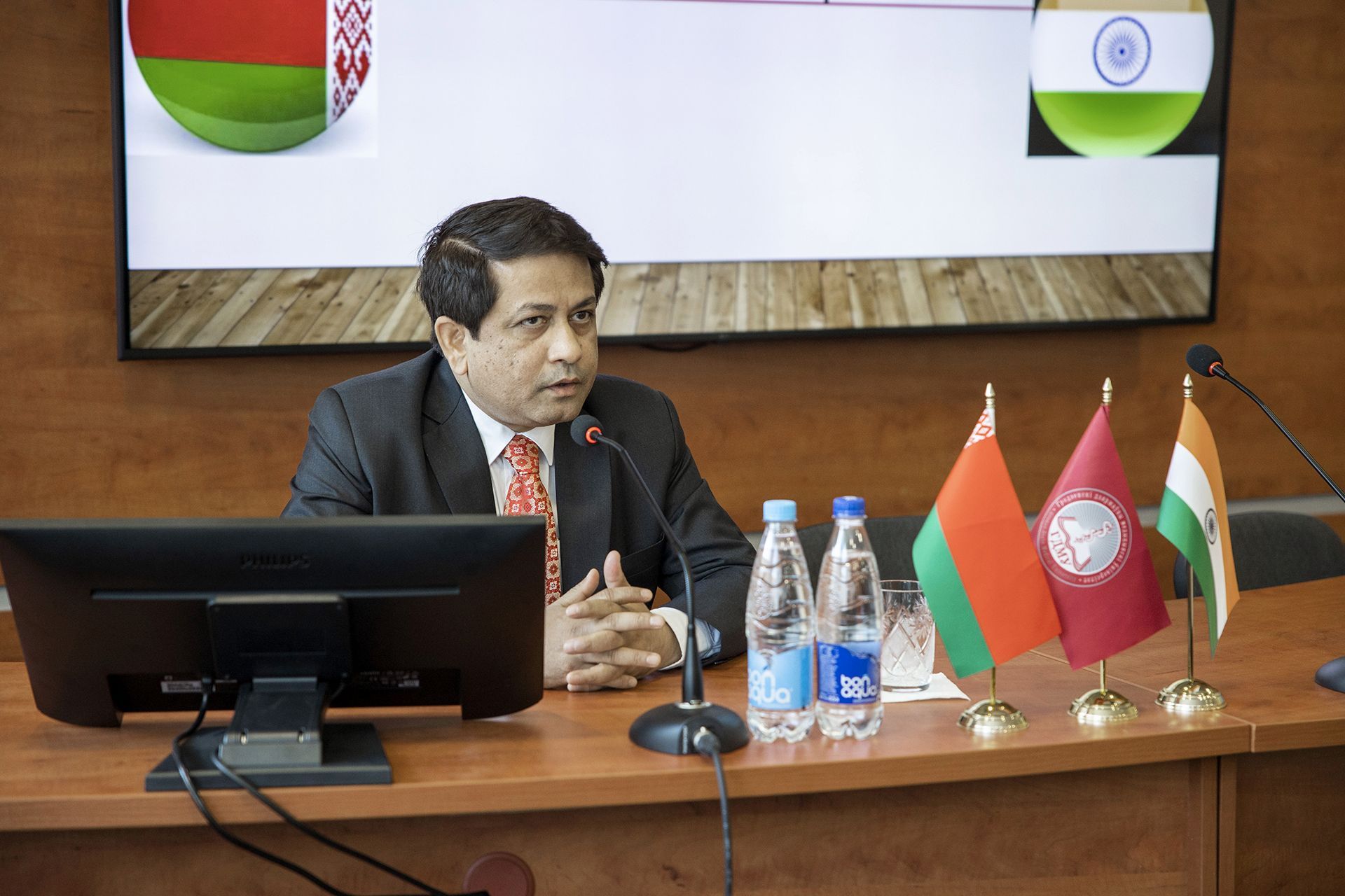 Ambassador Extraordinary and Plenipotentiary of India to the Republic of Belarus visited the Grodno State Medical University