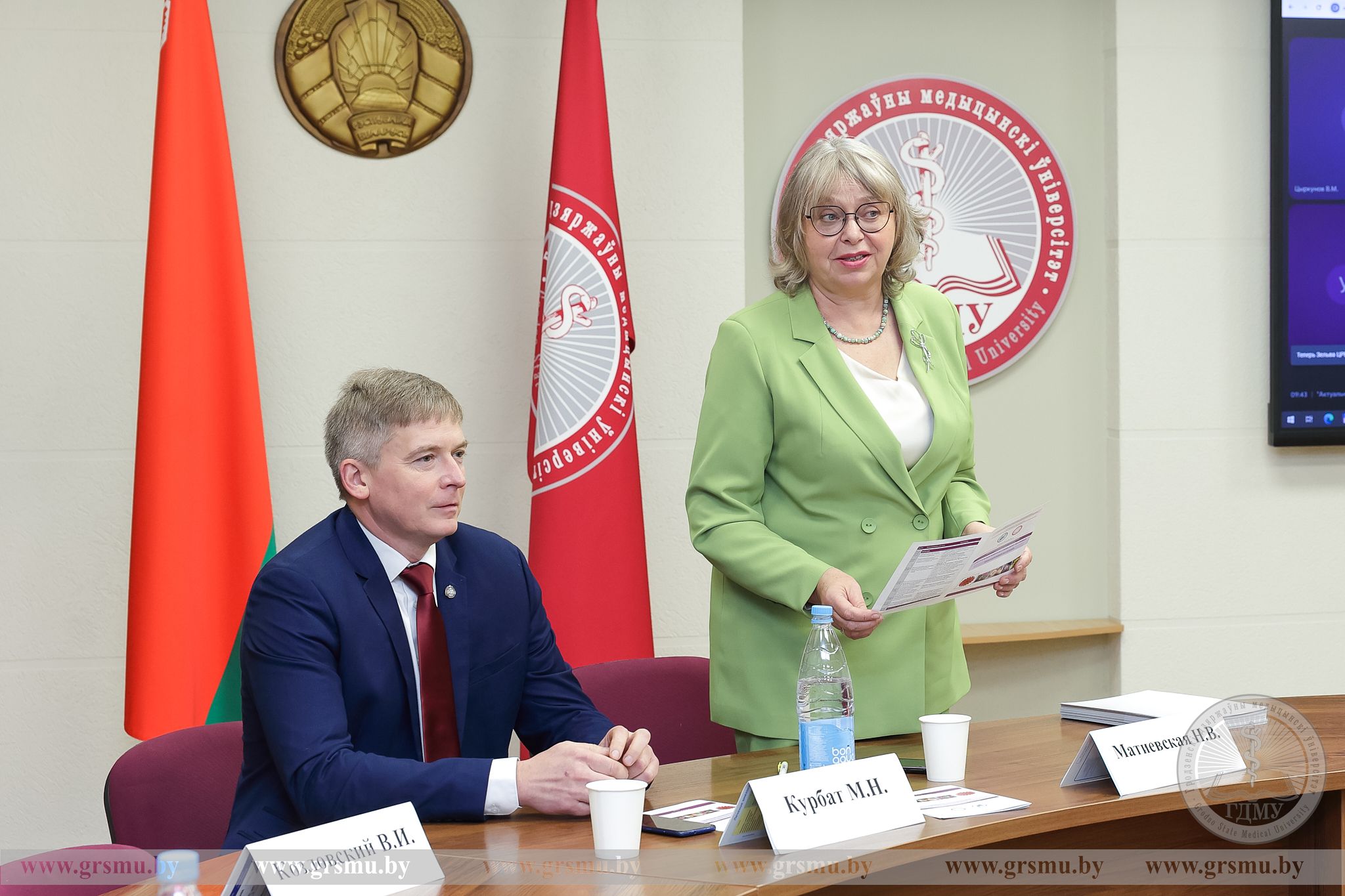 В ГрГМУ проходит конференция с международным участием «Актуальные вопросы социально значимых инфекционных болезней»