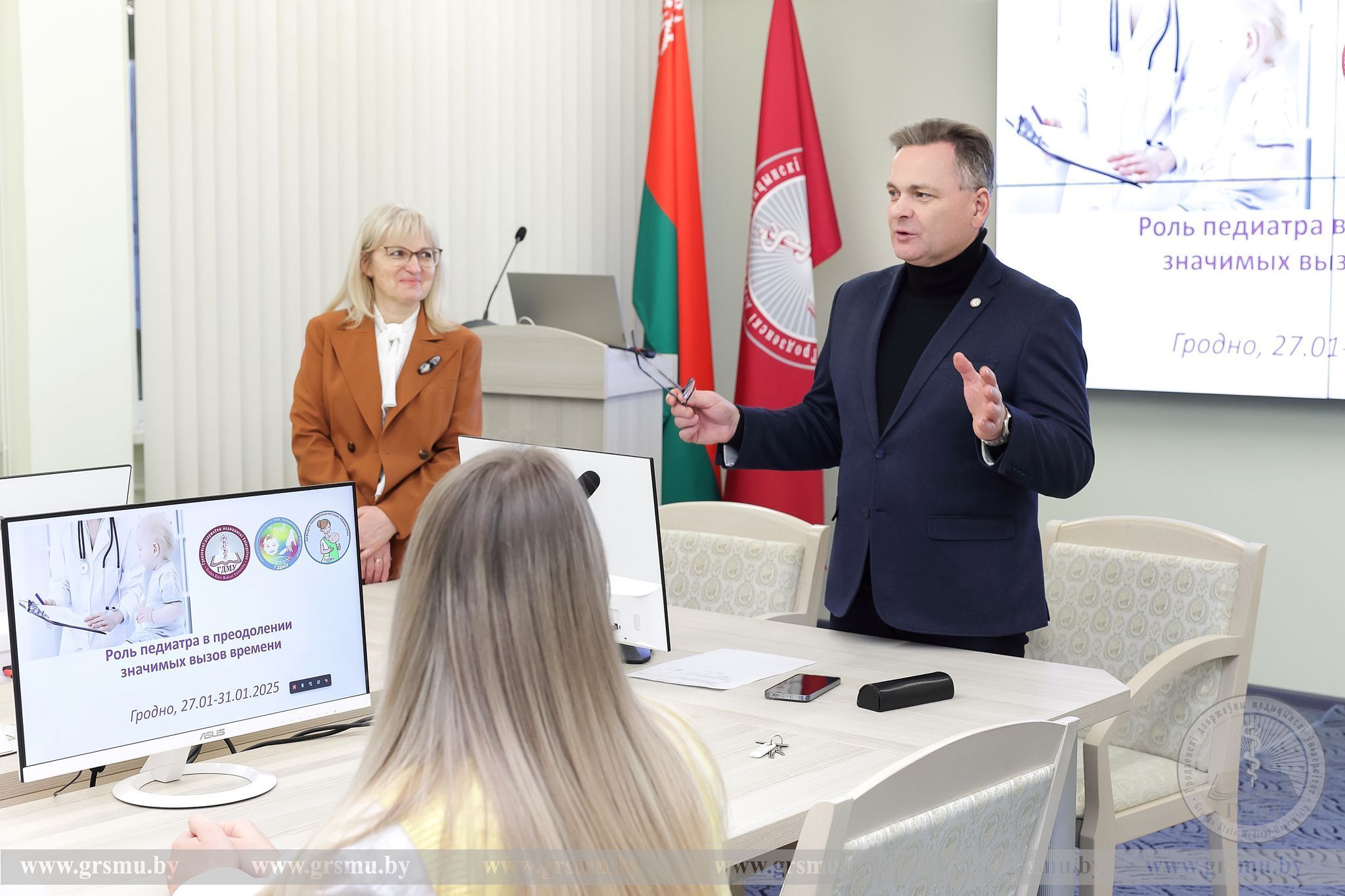 В ГрГМУ начала работу зимняя научно-образовательная школа «Роль педиатра в преодолении значимых вызовов времени»