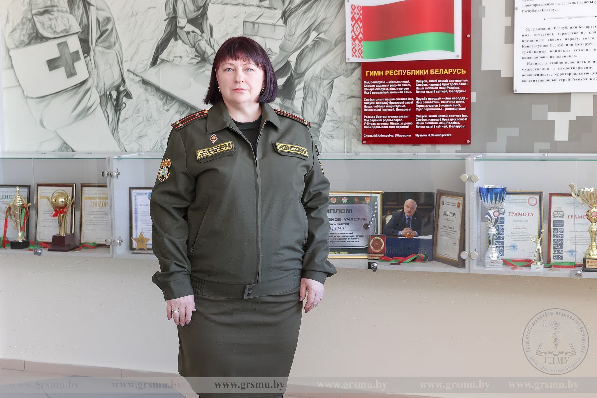 Врач, военнослужащий, преподаватель. Подполковник медицинской службы Светлана Ивановна Окулич в проекте «Женский код медицины»