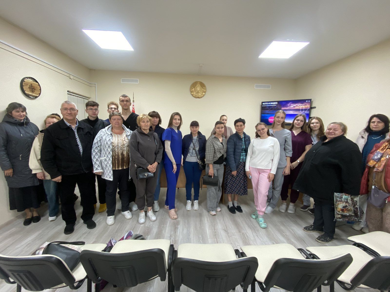 Студенты ГрГМУ провели занятие с помощниками по уходу отделения социальной помощи на дому