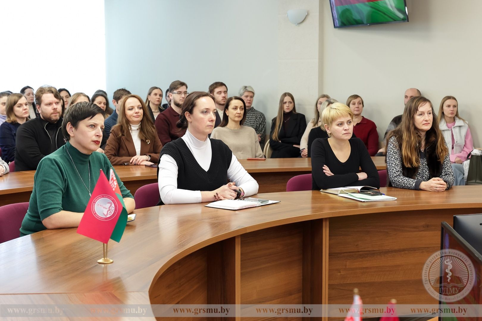 О приоритетах пятилетки. Итоги второго заседания VII ВНС обсудили в Гродненском медуниверситете