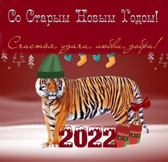Поздравляем Вас со Старым Новым годом!
