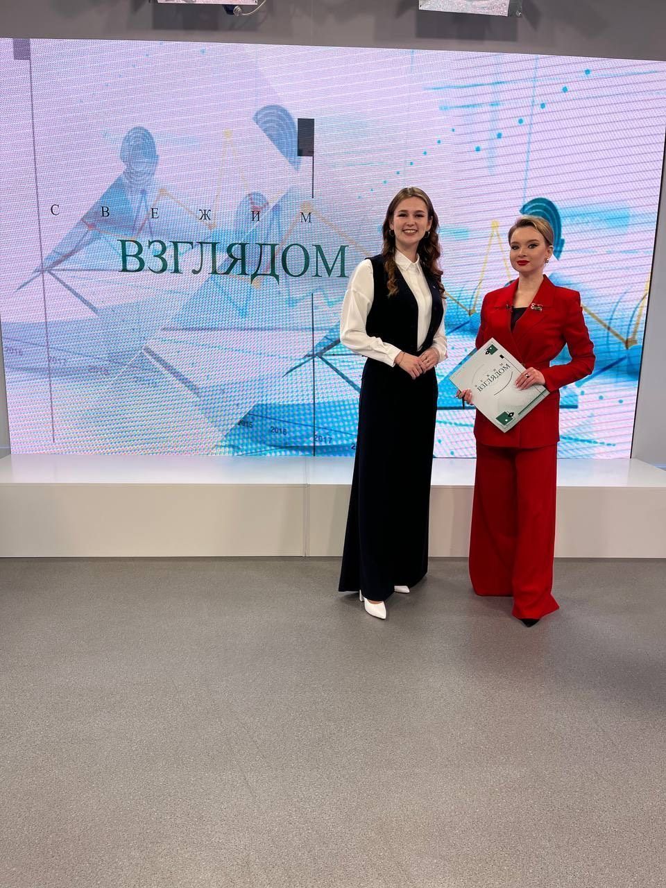 Студентка ГрГМУ приняла участие в съёмке программы " Свежим взглядом"