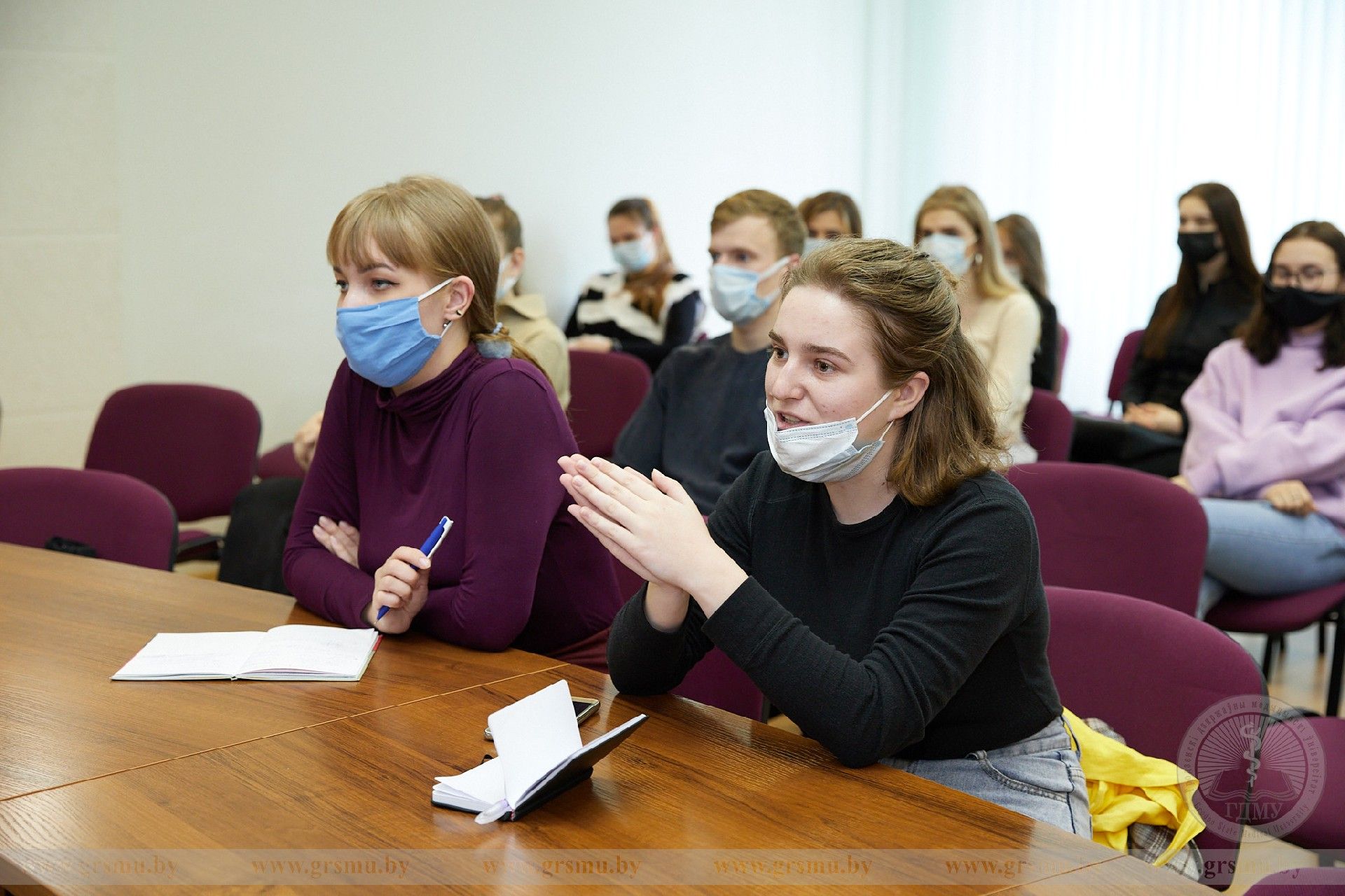 В ГрГМУ состоялась диалоговая площадка c председателем Гродненского областного Совета депутатов