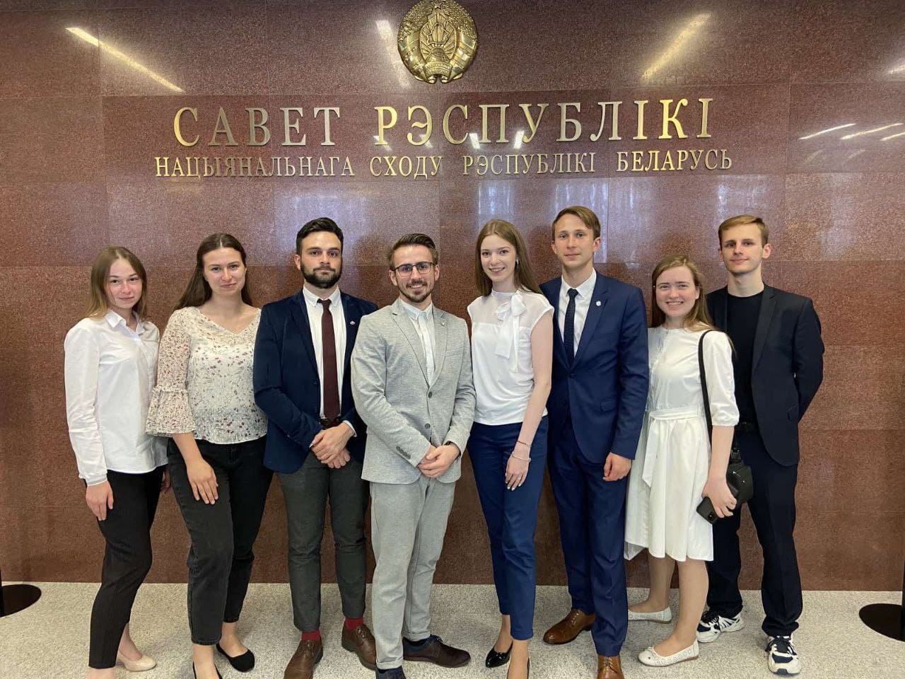 Студенты ГрГМУ встретились с Председателем Совета Республики Национального собрания Республики Беларусь