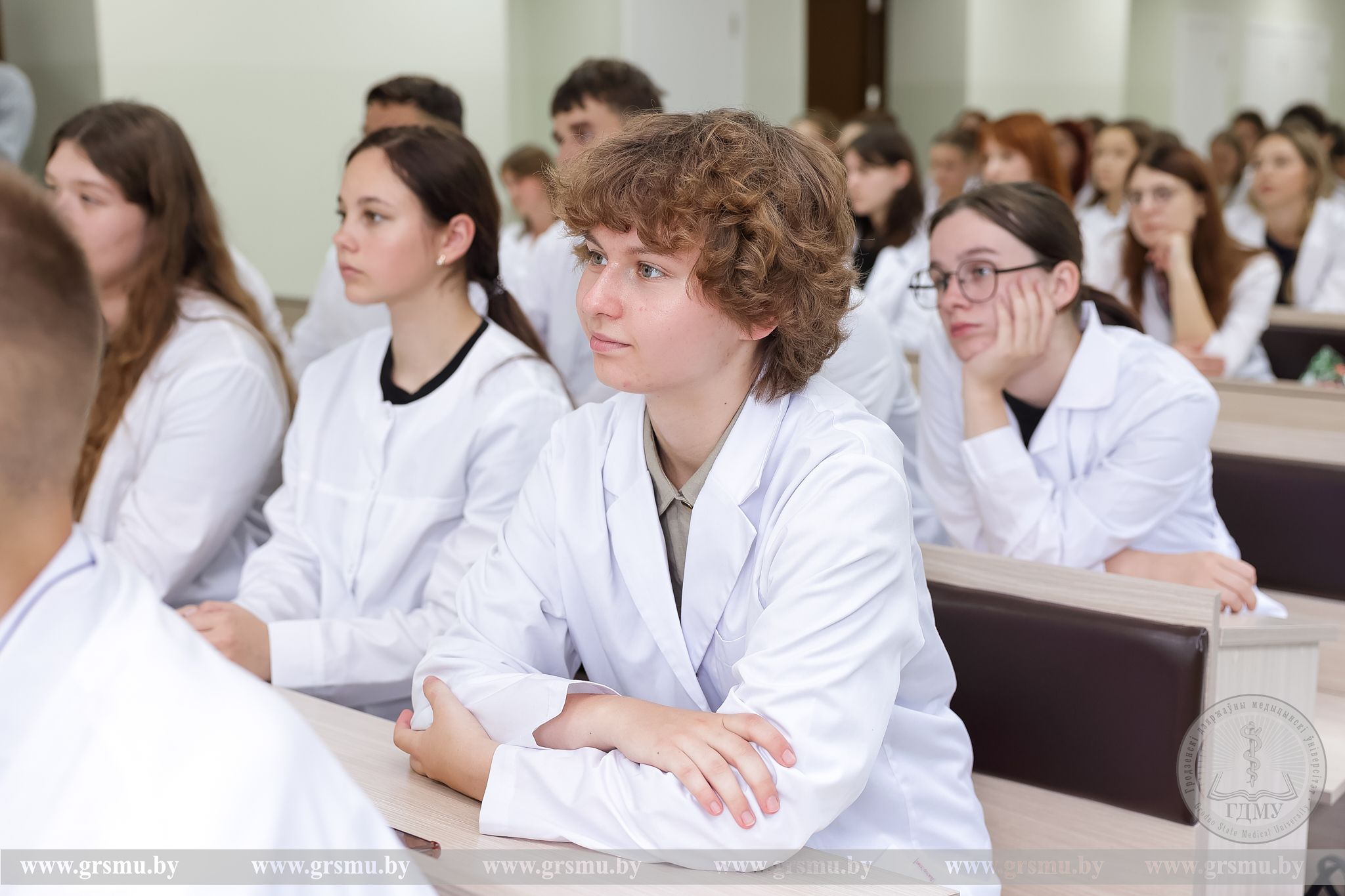 Наши выпускники – наша гордость! В ГрГМУ прошли встречи первокурсников с известными выпускниками вуза