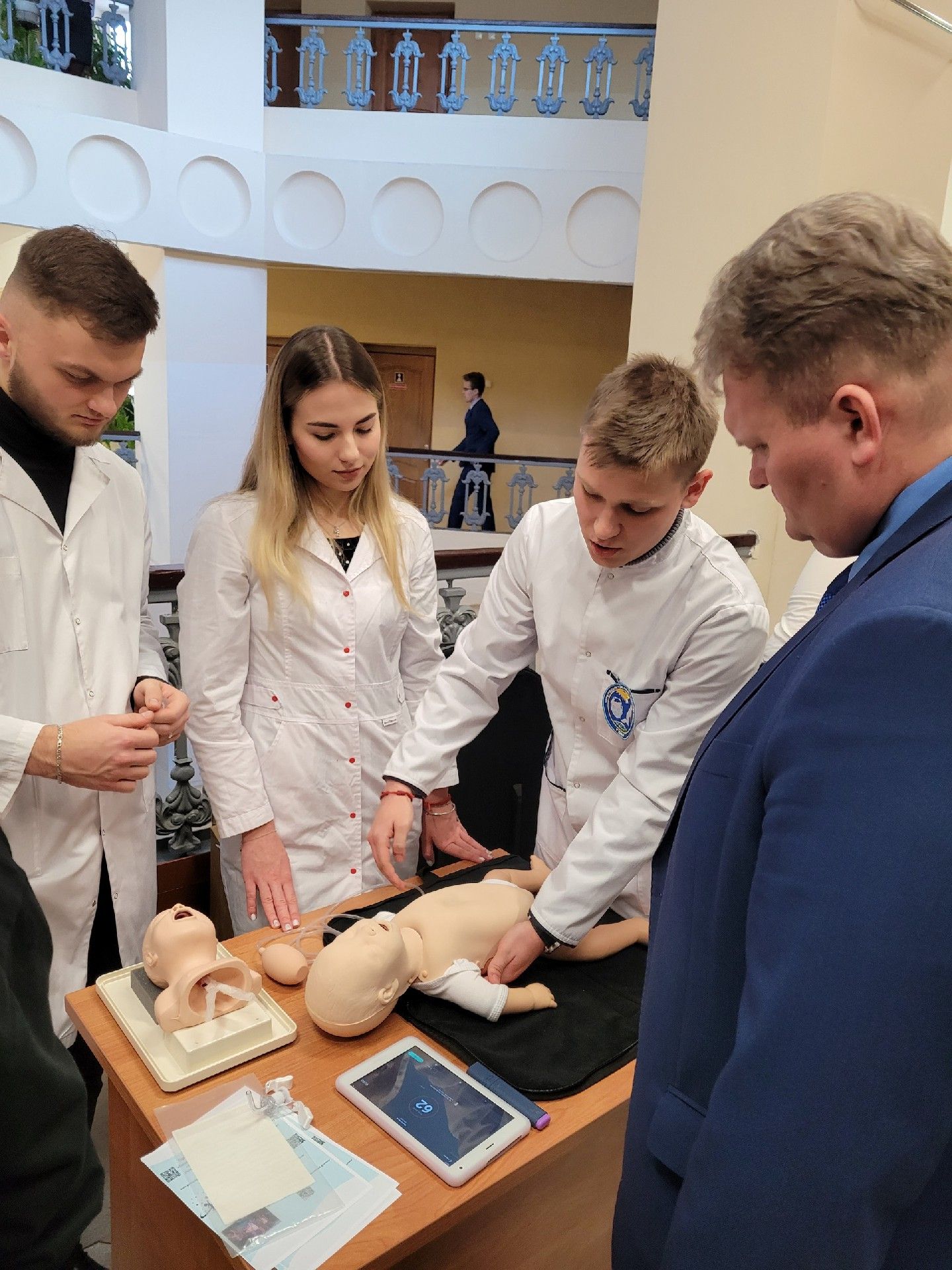Гродненский медуниверситет провел профориентационные мероприятия в лицее Бреста