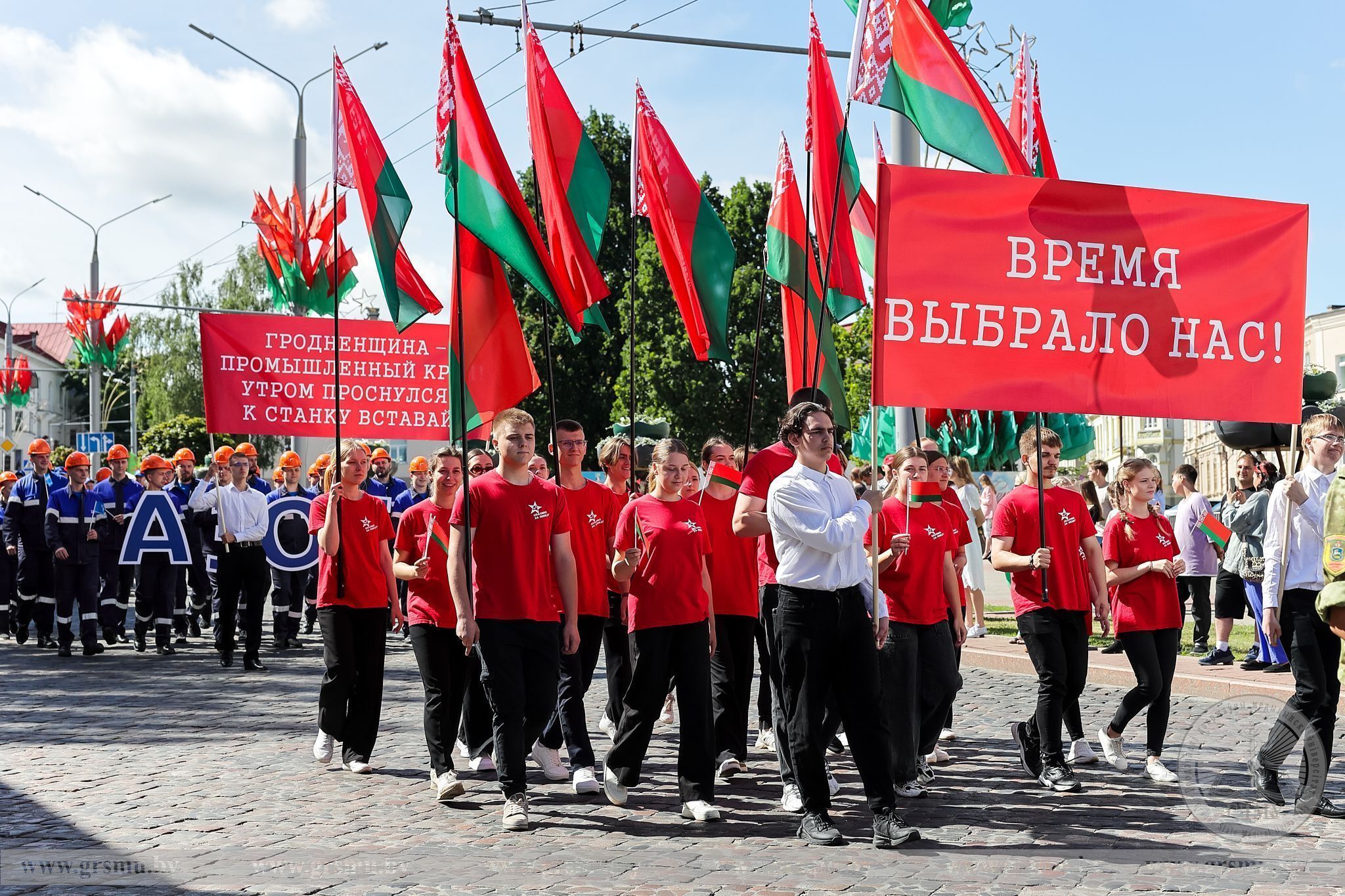 Представление военно-патриотического клуба ГрГМУ