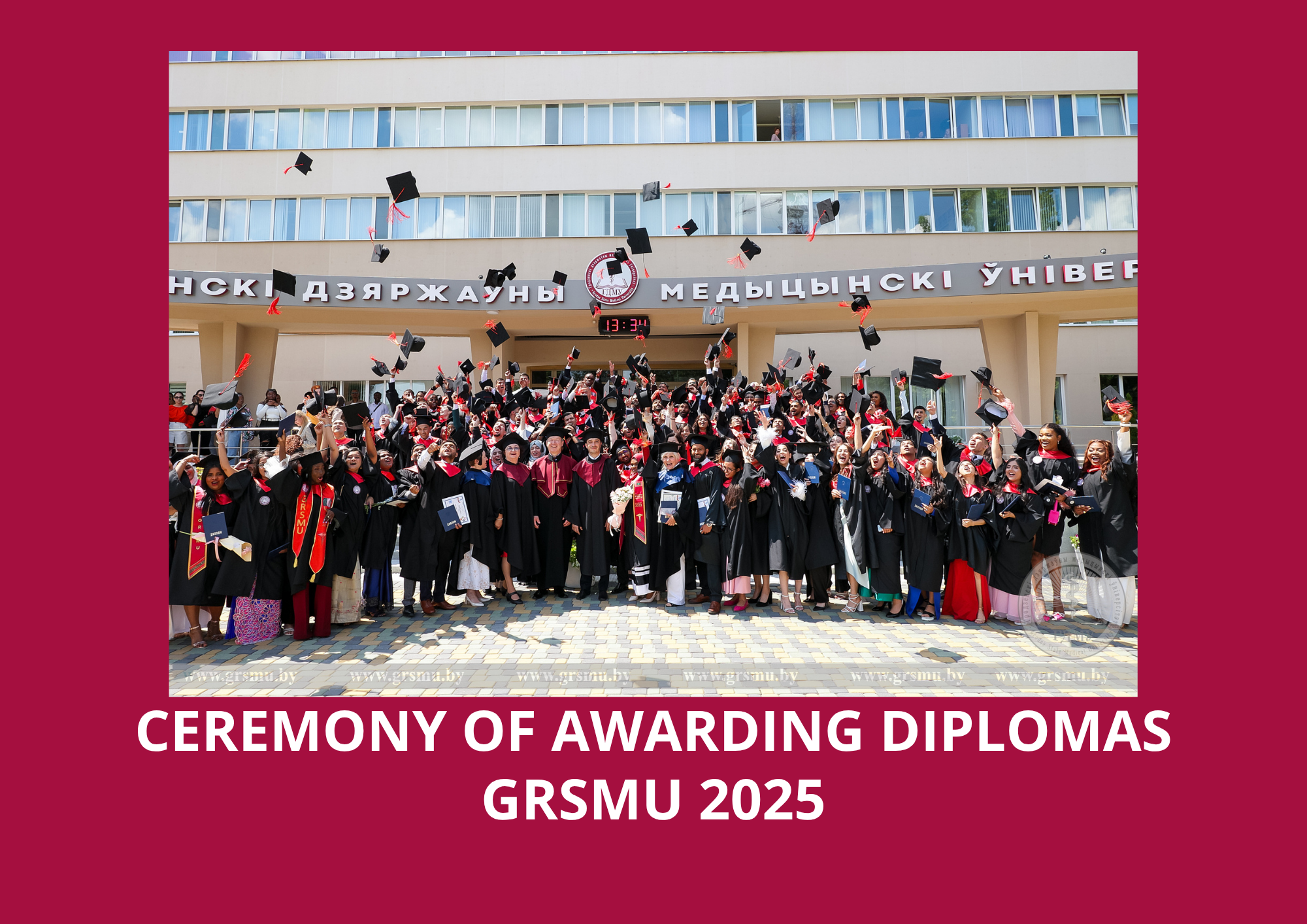 Ceremony of Awarding Diplomas GrSMU 2025
