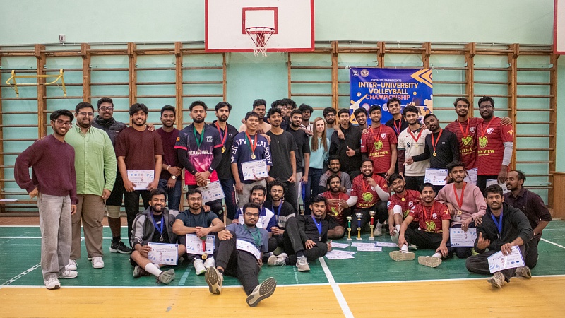 Interuniversity Volleyball Tournament among International Students of Medical Universities of the Republic of Belarus