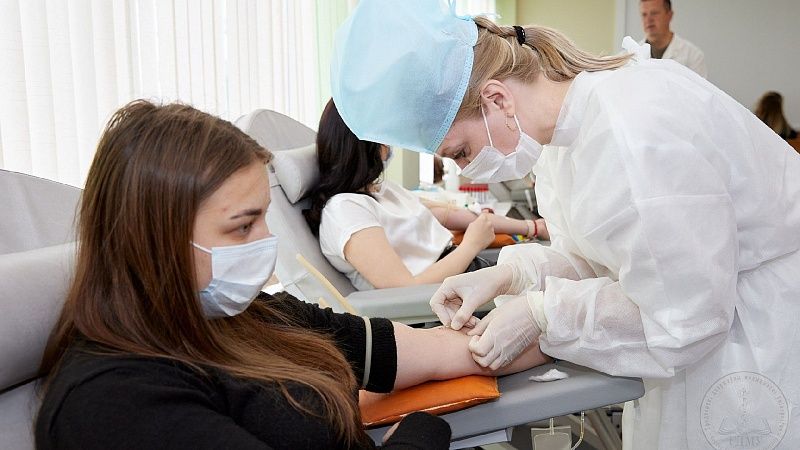 Неделя донорства в ГрГМУ