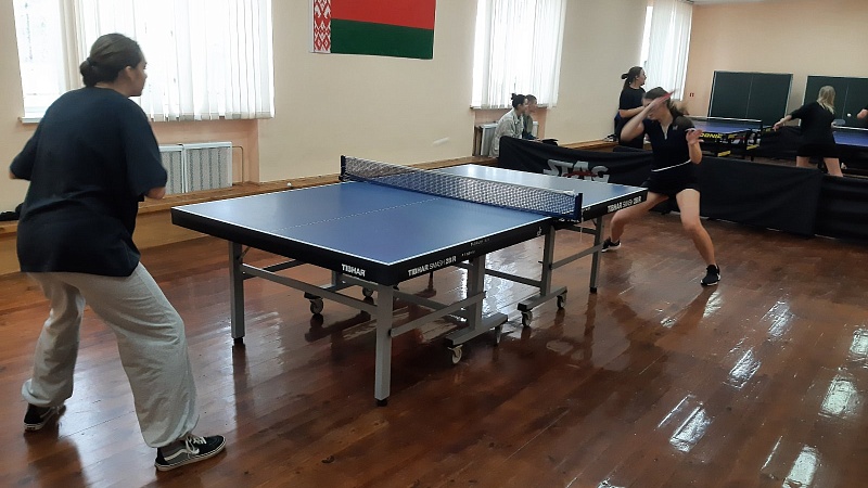Чемпионы Спартакиады по настольному теннису