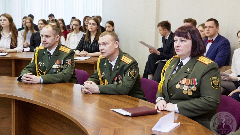 Этих дней не смолкнет слава. В ГрГМУ прошла VII Республиканская студенческая военно-научная конференция, посвященная Дню Победы советского народа в Великой Отечественной войне