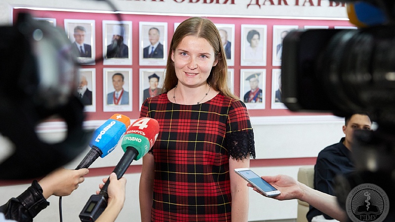 Узнагароджанне пераможцаў IV Усерасійскай студэнцкай алімпіяды па кардыялогіі