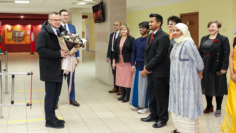 Students celebrated Independence Day of Sri Lanka