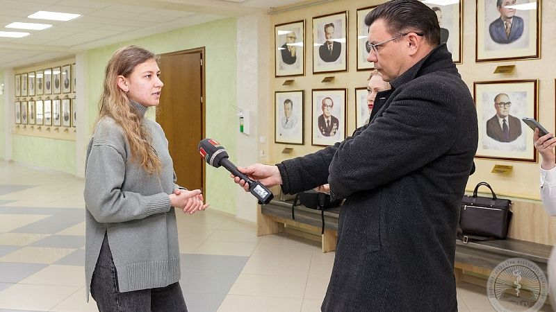 Встреча со студентами ГрГМУ в рамках проекта «ЗАчетный разговор»