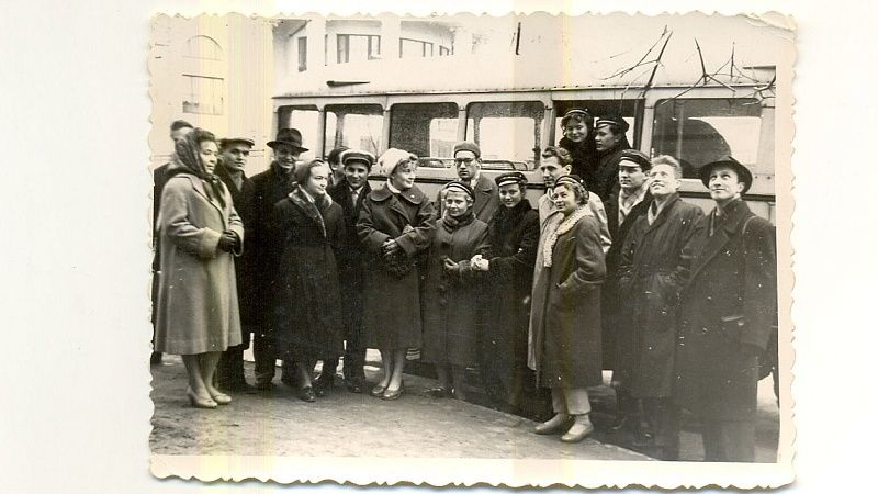 1961 год. Встреча студенческого научного общества с Литовским СНО