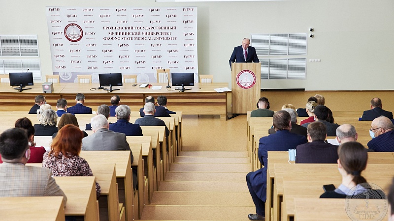 Паседжанне рады ўніверсітэта (сакавік 2022)