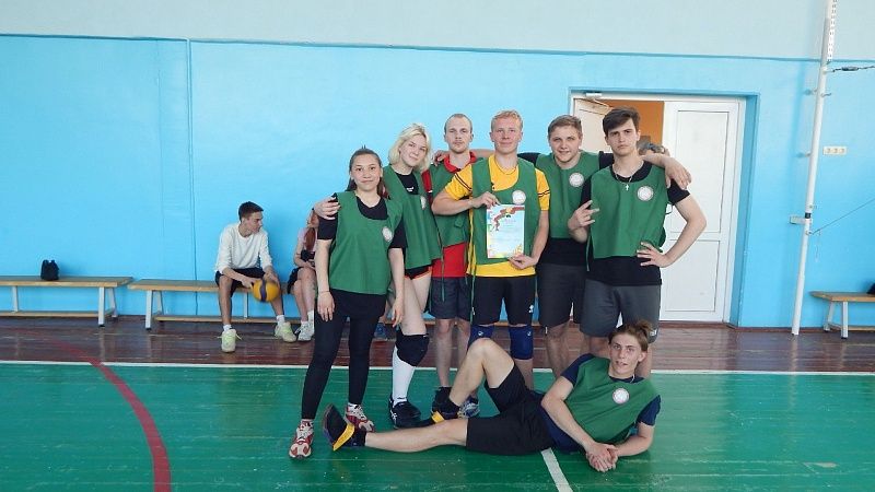 Команда общежития №5 победитель