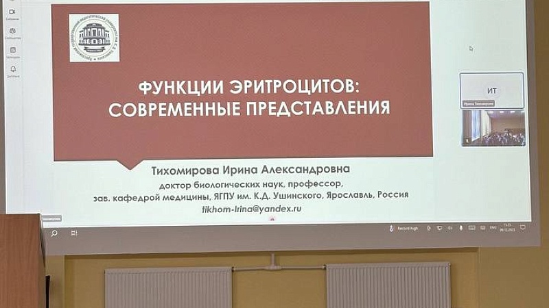На кафедре прошла онлайн-лекция приглашенного профессора