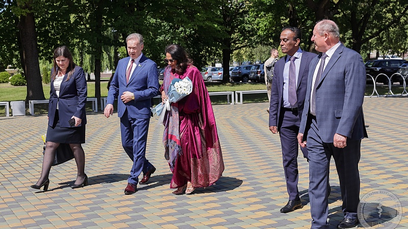 Visit of the Ambassador of the Democratic Socialist Republic of Sri Lanka Shobini Kaushal Gunasekera
