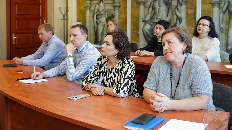 В ГрГМУ стартовал цикл встреч ректора университета с резервом руководящих кадров