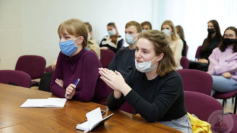 В ГрГМУ состоялась диалоговая площадка c председателем Гродненского областного Совета депутатов