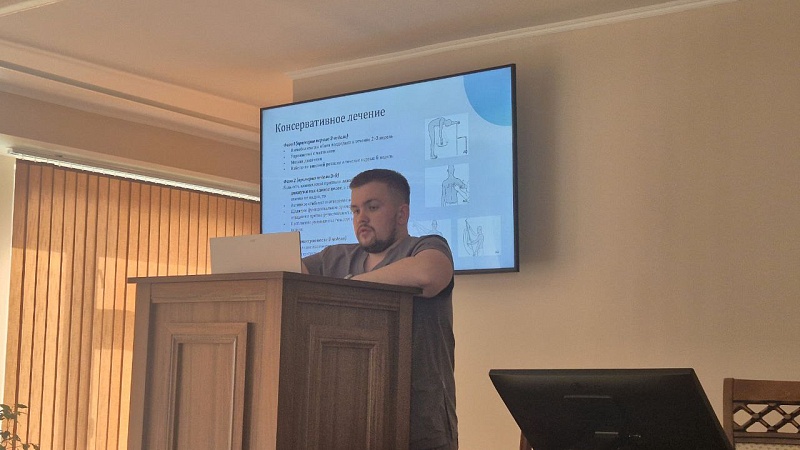На кафедре травматологии прошло заседание студенческого научного кружка